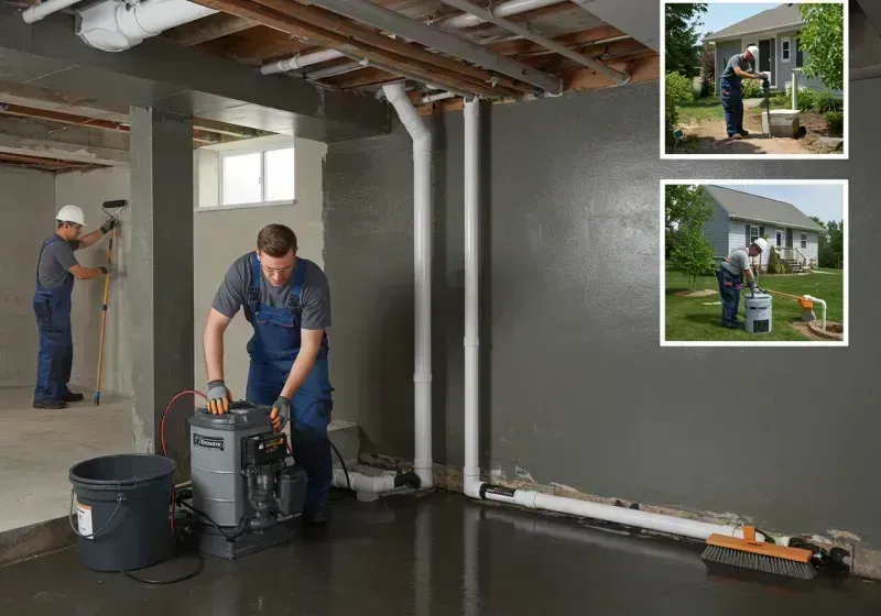 Basement Waterproofing and Flood Prevention process in Durand, IL